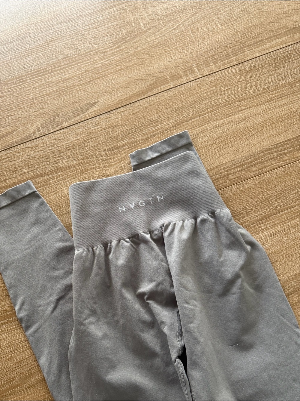 NVGTN Grey High-Waist Leggings